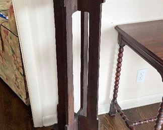 Mission style plant stand - $25