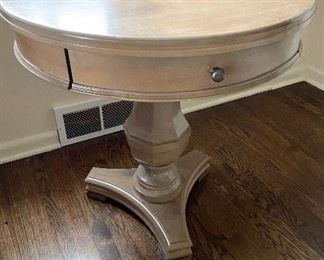 Contemporary table - $40 (have some scratching on top)