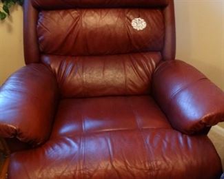 La-Z-Boy leather recliner