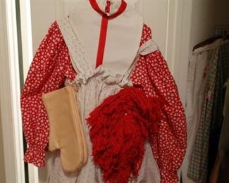 Handmade Raggedy Ann costume
