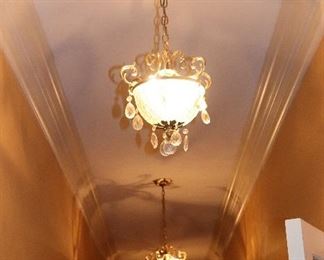 Vintage light fixtures