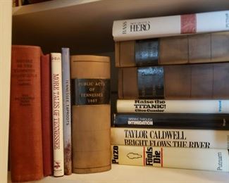 Books
Public and private acts of Tennesee 1957
Tales of Tennessee
Tennessee Taproots
History of the Tennessee Conference 