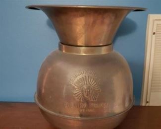 Redskin Brand Spittoon
