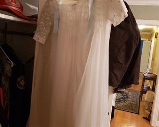 Vintage night gown with cover up