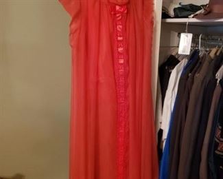 Vintage nightgown with coverup
