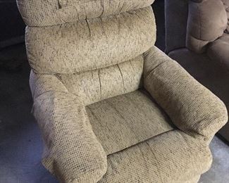 One of two matching Lazy Boy recliners