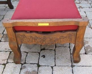 Kingsley-Bate Bench, Two Chairs, Ottoman and Table 