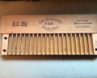 Vintage German Wooden Cigar Mold