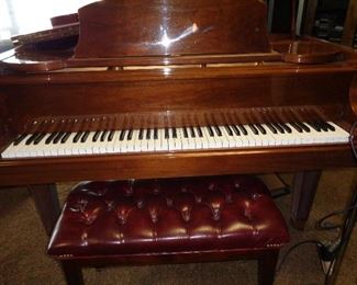 grand piano w/ stool, Howard - will pre sell