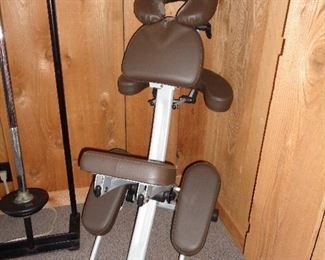 exercise equipment, will presell any of this weight equipment