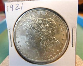 Lot 3. 1921 Morgan Dollar