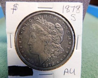 Lot 16. 1878-S Morgan Dollar(AU)