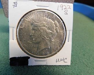 Lot 23. 1922-S Peace Dollar