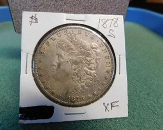 Lot 24. 1878-S Morgan Dollar(XF)