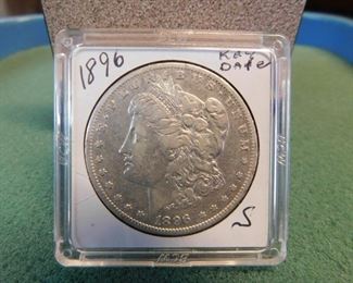 Lot 28. 1896-S Morgan Dollar(Key Date)