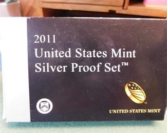 2011 U.S. Mint Silver Proof Set