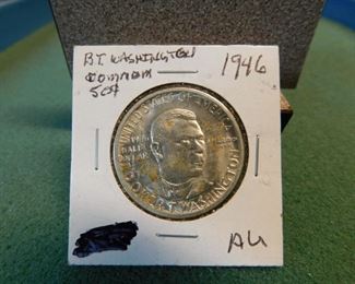 Lot 59. 1946 Booker T. Washington Half Dollar(AU)