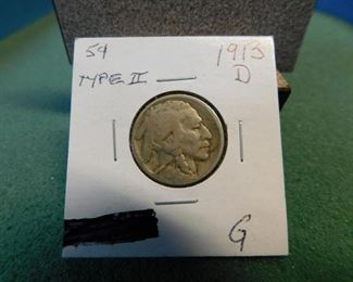Lot 63. 1913 Type 2 Buffalo Nickel