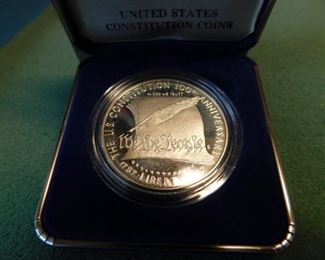 Lot 69. 1987 U.S. Constitution Dollar