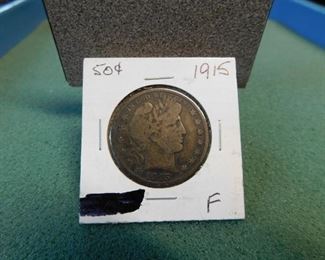 Lot 87. 1915 Barber Half Dollar