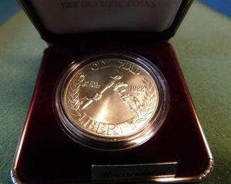Lot 89. 1988 Olympic Silver Dollar