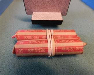 Lot 95. 2 Rolls Assorted Wheat Pennies