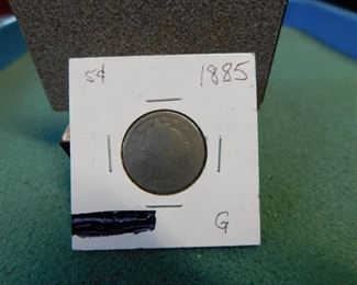 Lot 97. 1885 "V" Nickel