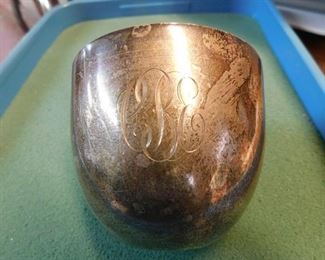 Lot 116. Stieff Sterling Jefferson Cup(145 Grams)