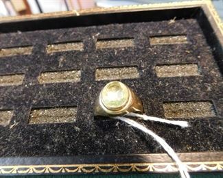 Lot 117. 10K Gold Ring(4 Grams/Size 8)