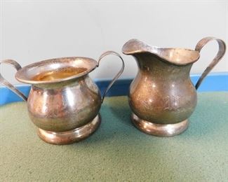 Lot 118. Sterling Creamer/Sugar(184 Grams)