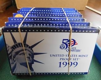 Lot 121a. 1999-2006 U.S. Mint Proof Sets