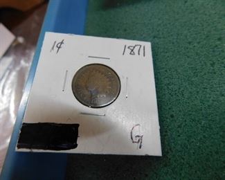 Lot 132. 1871 Indian Head Penny