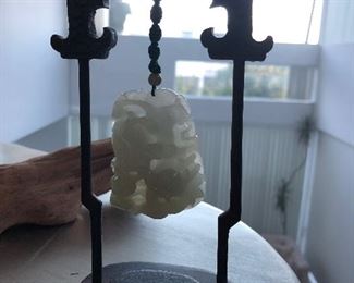 Chinese jade Dragon Pendant Antique