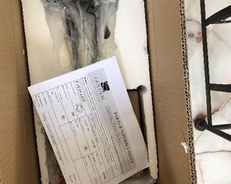 Art Nouveau Brand new pair of wall sconces