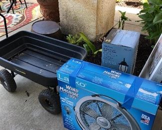 Wagon, New Fans, Sensor lighting