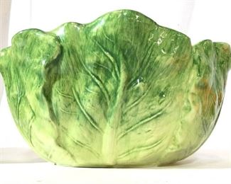 PAIR VALERIE Porcelain Lettuce Bowls
