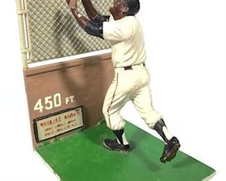 Vintage Willie Mays 1954 World Series Catch Figure
