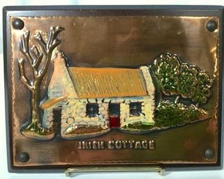 RATHBANNA Irish Cottage Copper Art

