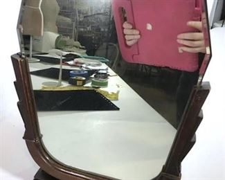 Art Deco Dresser Top Mirror
