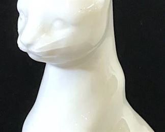 Porcelain Cat Figural
