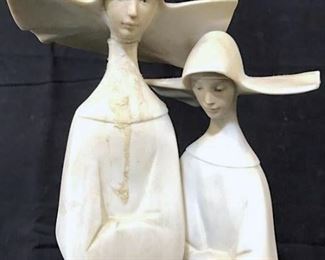 Porcelain LLADRO Nuns

