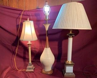3 lamp set