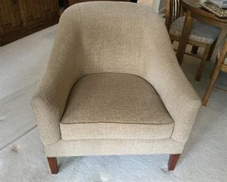 Occasional Chair by Newton Furniture...Wheat Color Fabric