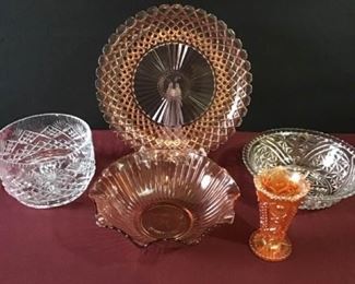 Elegant Vintage Crystal and Glass