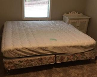 King Mattress on Twin Box Springs
