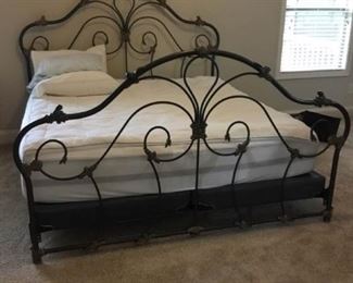 King Size Contemporary Metal Bed Frame