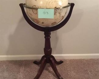 Replogle Globe On Wood Stand