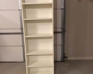 White Bookshelf