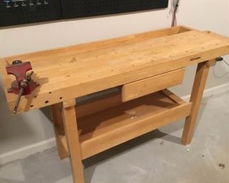 WhiteGate Workbench With Companion Vise