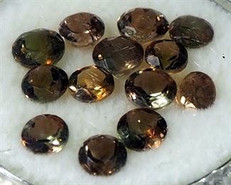 Gemstone Collection, Includes Topaz, Garnet, Aquamarine, Lemon Quartz, Rhodolite, Rutilated Quartz, Sapphires And Kunzite